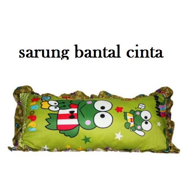 sarban sarung bantal cinta karakter motif anak dewasa keropi doraemon hello kitty frozen