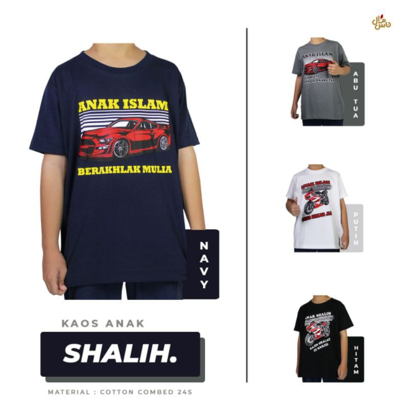 Kaos Anak Muslim Edisi Anak Shalih