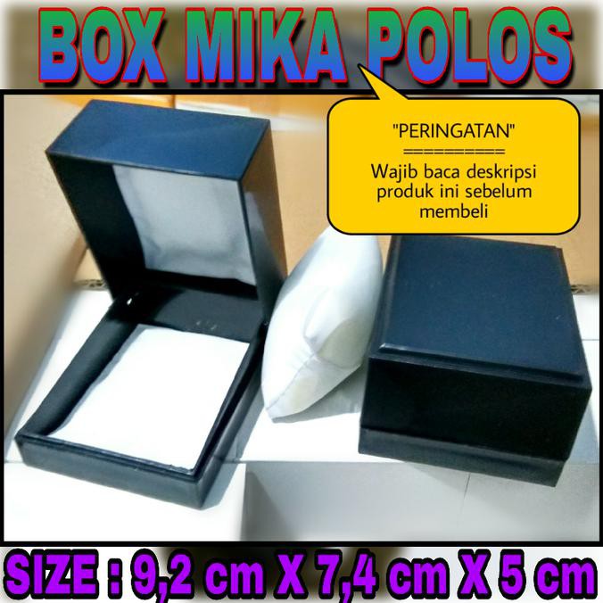 

Chasback Box Mika Hitam Polos Terlaris