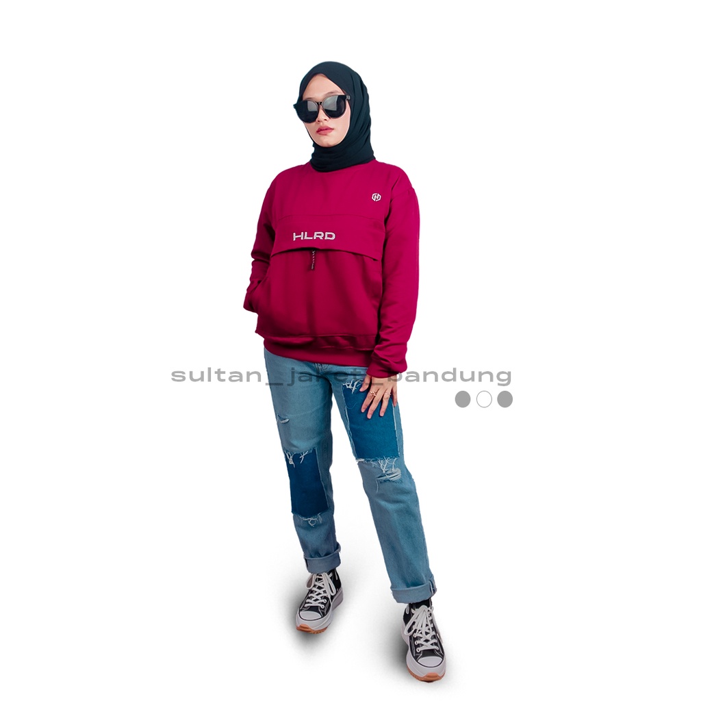 HOLYRIDER Sweatshirt Kagoule Maroon