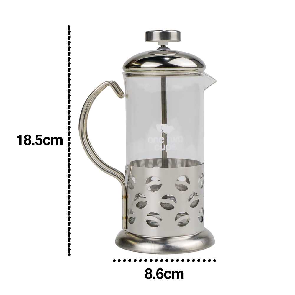 TD-AI One Two Cups French Press Coffee Maker Pot 350ml - KG72I