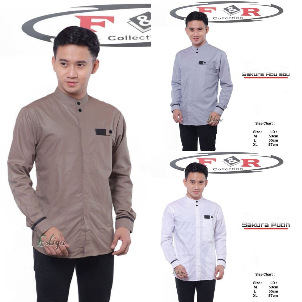 Baju Seragam Azzahir Koko Santri Koko Hadroh