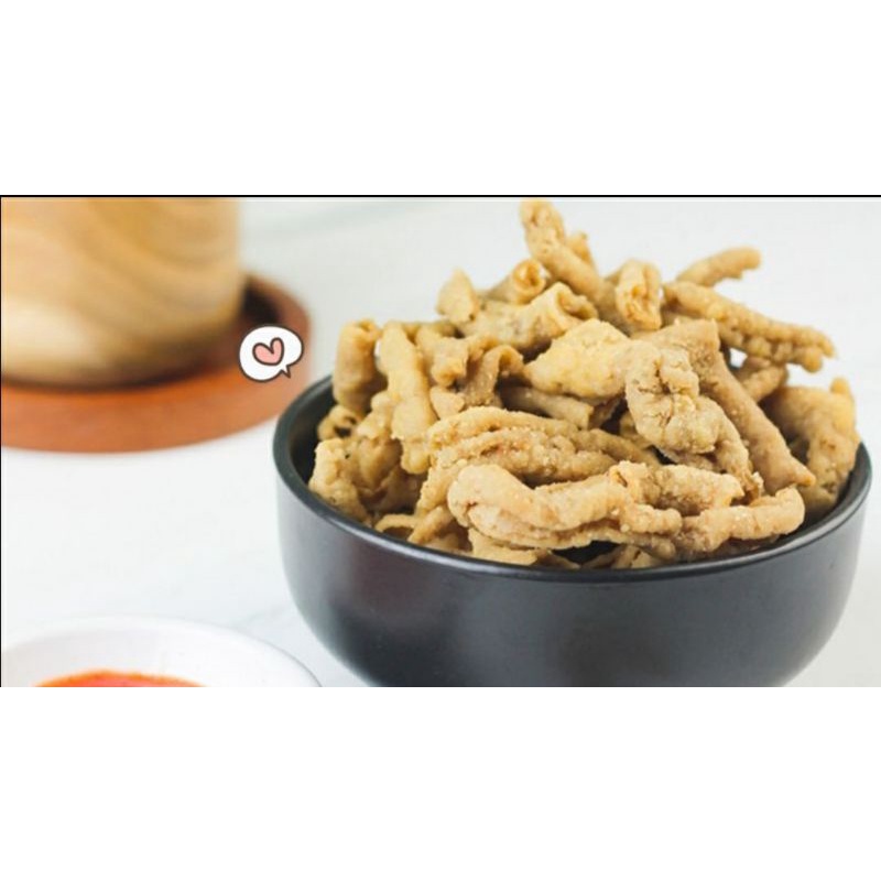 

keripik usus ayam