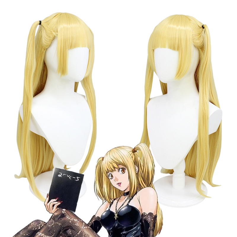 LOL-83 wig misa amane death note rambut palsu cosplay karakter anime