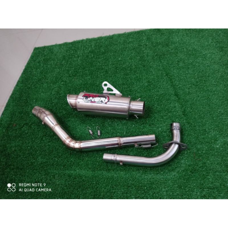 KNALPOT RACING PRO LINER KHARISMA KNALPOT KHARISMA BEBEK KOLONG