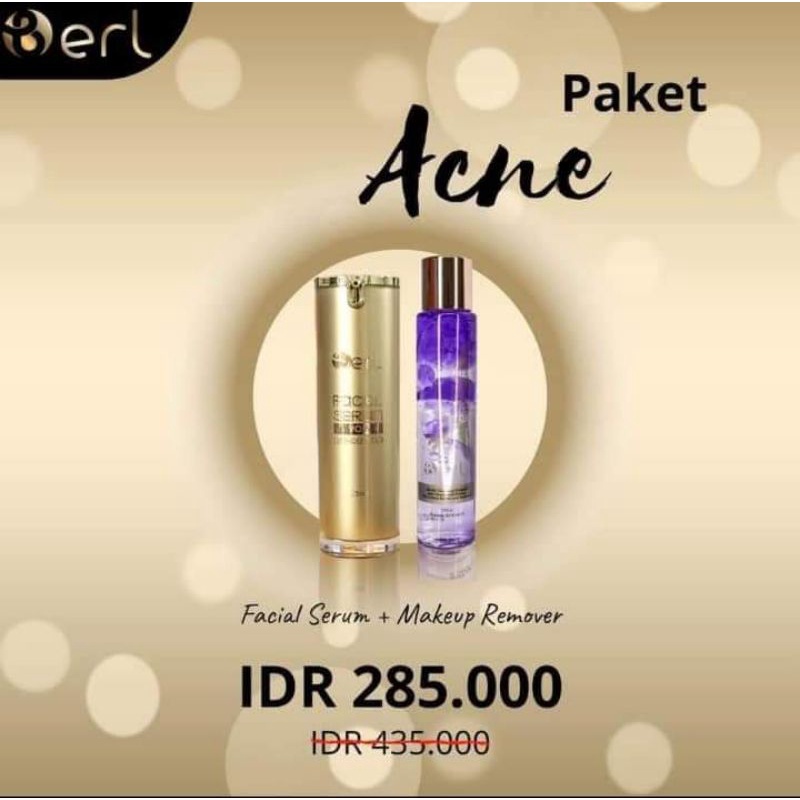 B Erl Paket Acne | Paket Skincare Kulit Berjerawat
