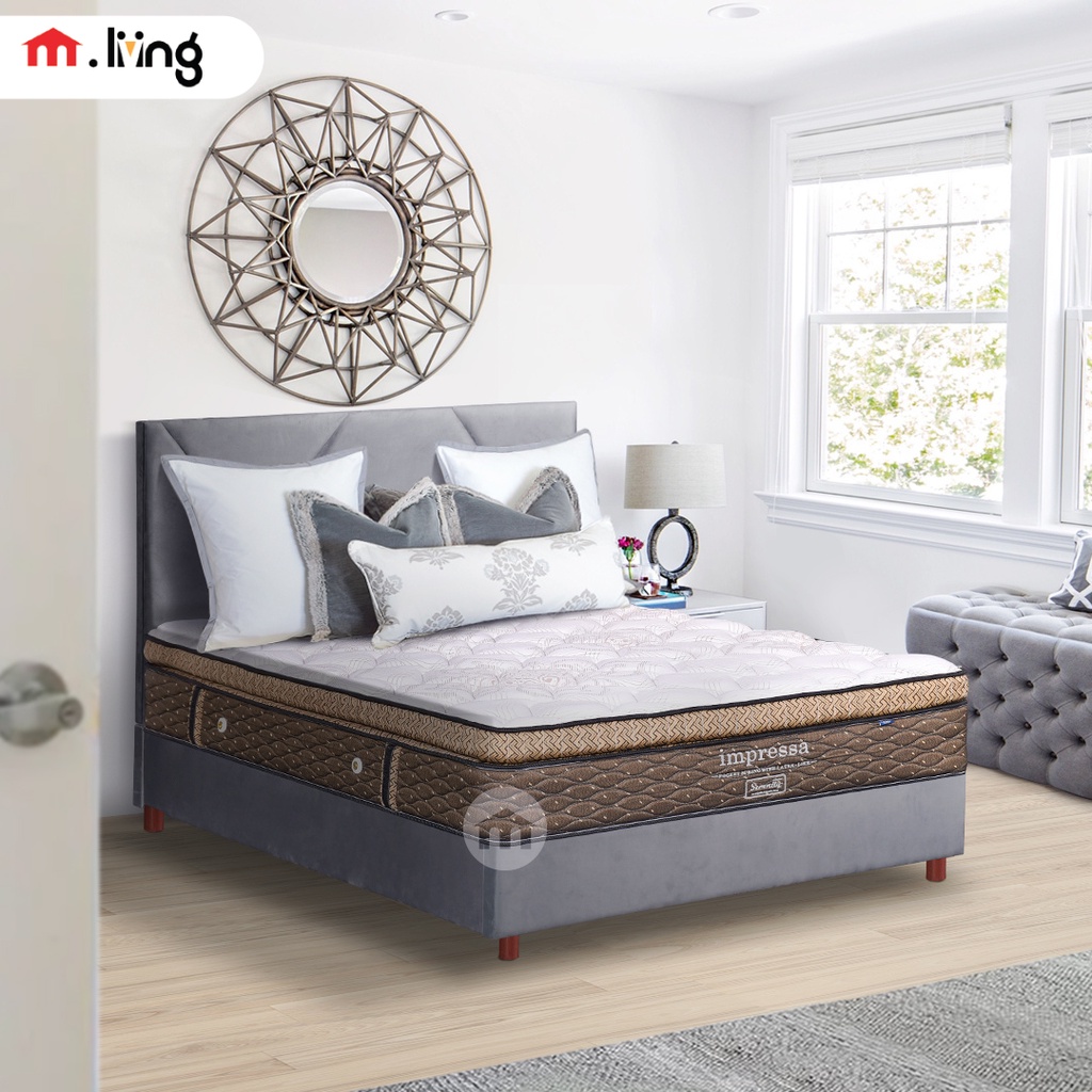 Divan Prism dan Matras Latex Impressa Ukuran 160x200 Ipressa Matras Latex