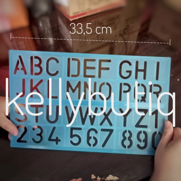

Menakjubkan Jumbo Alphabet Template Ruler Penggaris Cetakan Huruf Besar Angka Berkualitas