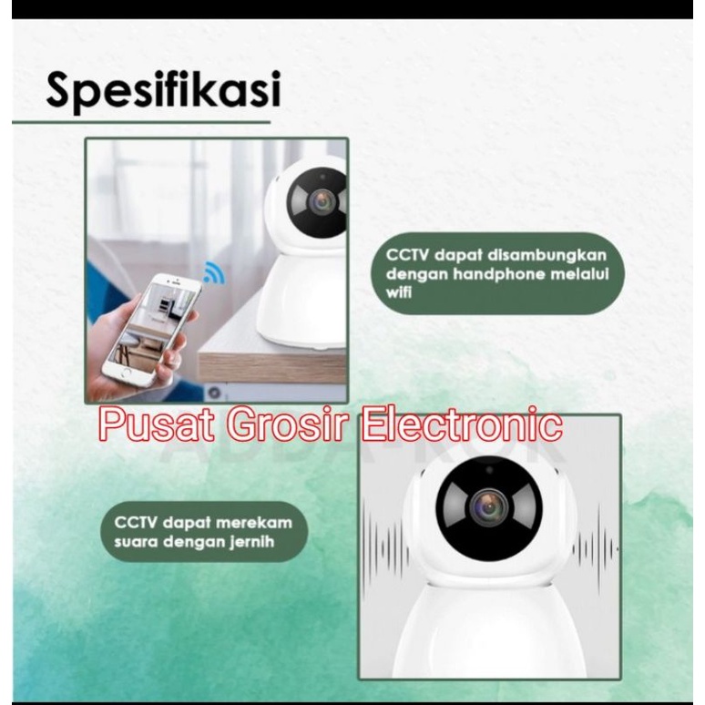 CCTV IP CAM WIRELESS CAMERA WIFI SNOWMAN V380  CCTV WIFI