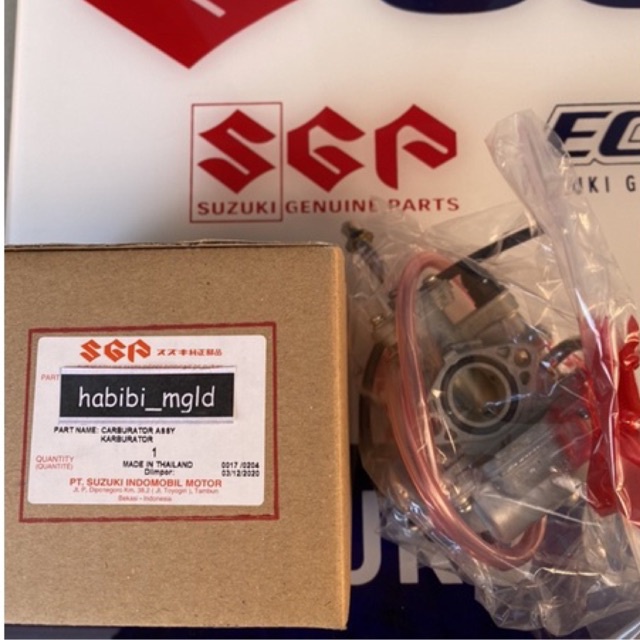 Karbu Karburator Carburator Shogun R Shogun New 110 Original SGP Thailand