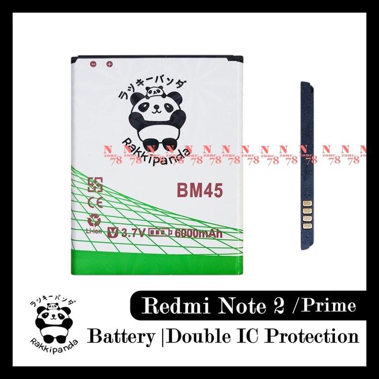 Baterai Xiaomi Redmi Note 2 Bm45 Bm-45 Rakkipanda Double Power Kode 578