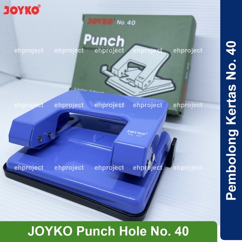 

Pembolong kertas JOYKO No 40 ORI Punch Hole Joyko Punch Holder