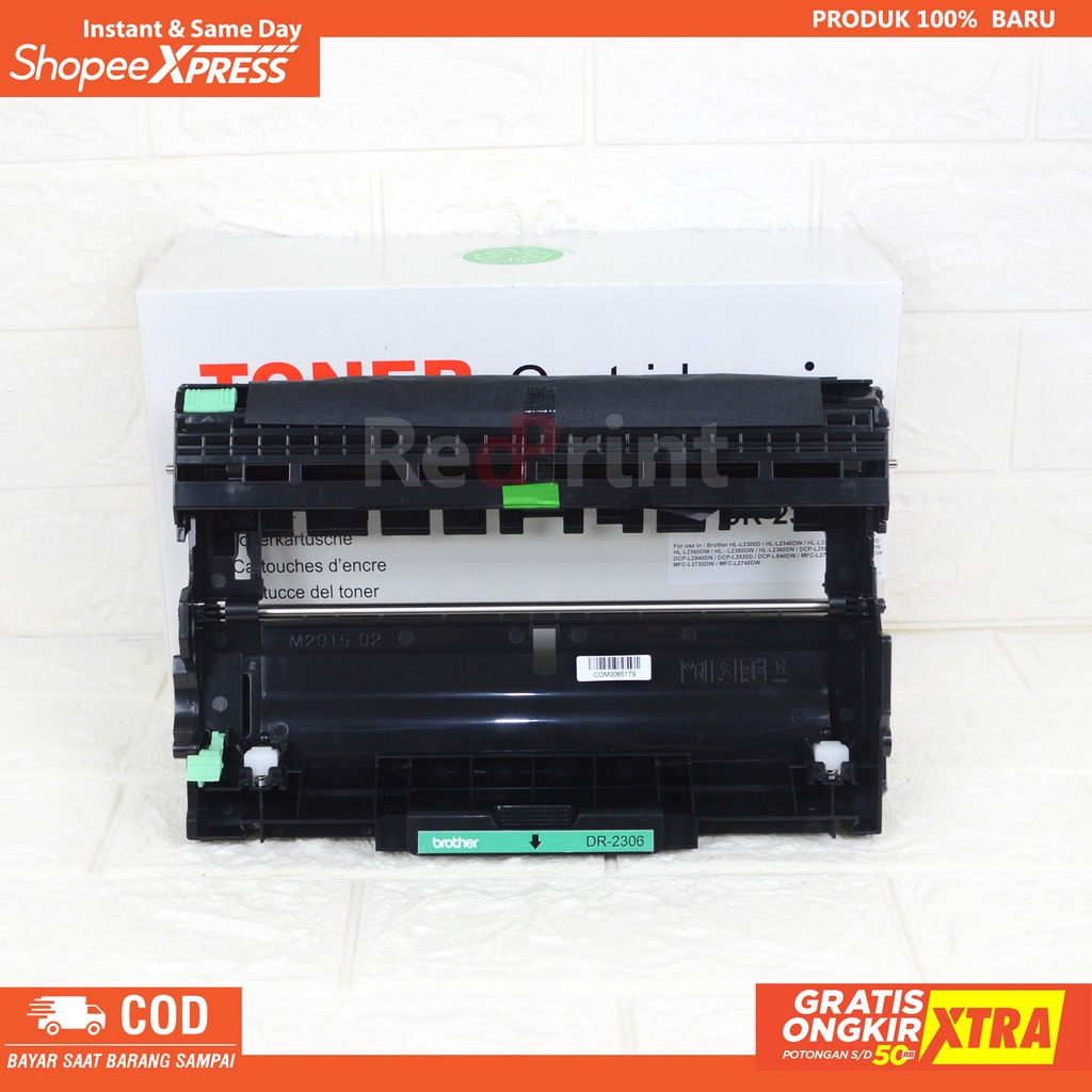 Unit Drum DR-2306 Untuk Printer Brother DCP-L2540DN/DCP-L2520D /DCP-L540DW/MFC-L2700D/MFC-L2700DW