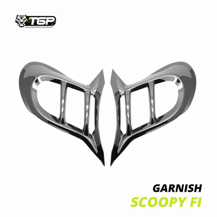 TGP Garnish lampu depan honda Scoopy 2017-20120