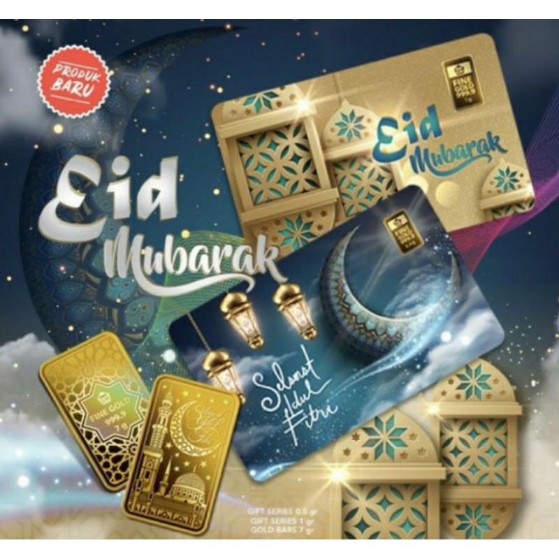 Logam mulia 1gr antam gift emas hadiah idul fitri/lebaran