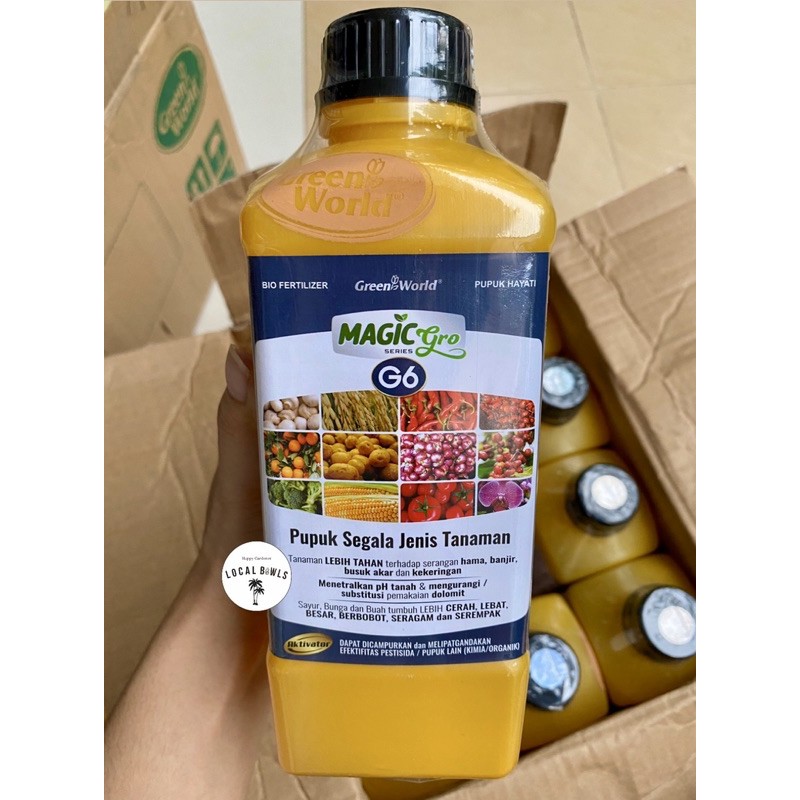pupuk organik growth plant booster G6 magicgro