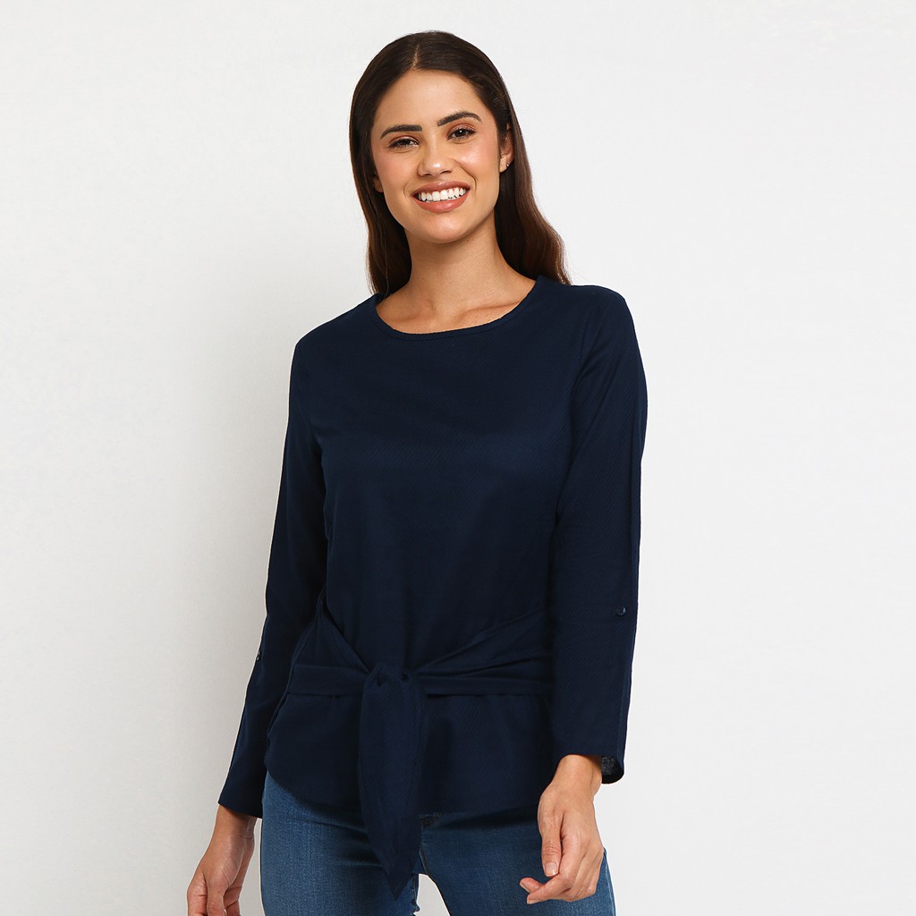 

C2 Farius Navy Basic Blouse