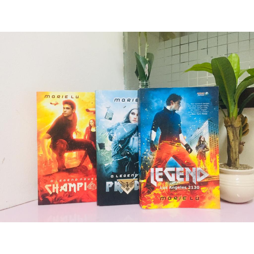 Legend Trilogy Marie Lu Terjemahan Set
