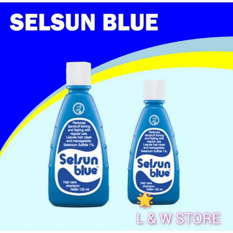 Selsun Blue 60 ml &amp; 120 ml Shampo