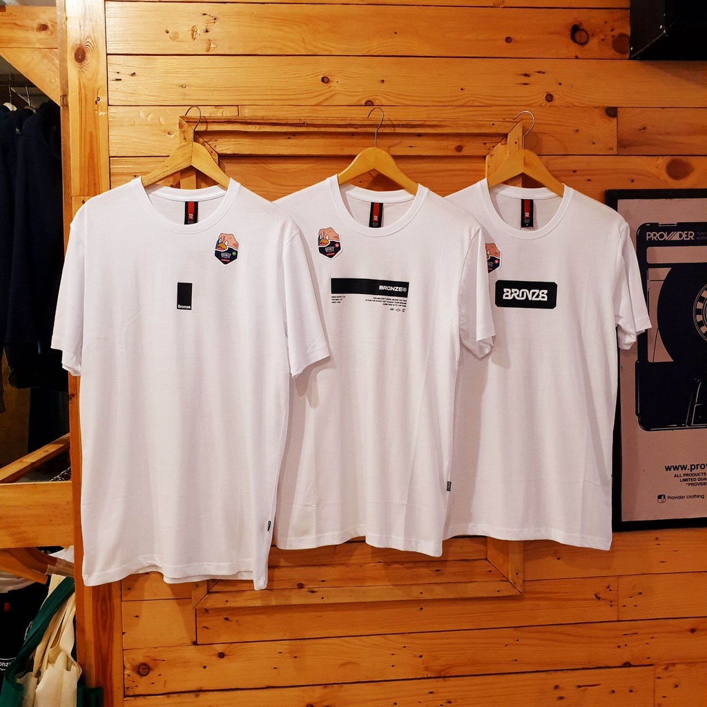 KAOS PENDEK ORIGINAL BRONZE - KAOS BRONZE MODEL SIMPLE ORIGINAL DISTRO