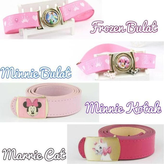 PALING MURAH Belt Ikat Pinggang Anak Perempuan Little Pony Hello Kitty Frozen