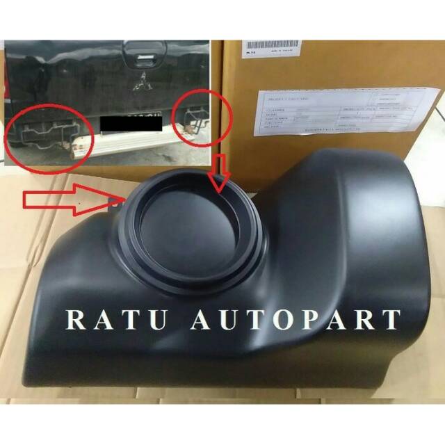 Cover Bemper Belakang Mitsubishi Triton Double Cabin