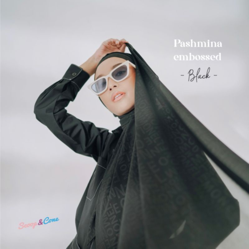 HIJAB PASMINA TERBARU || PASMINA EMBOSS BY ORI MONEL || TERLARIS COD