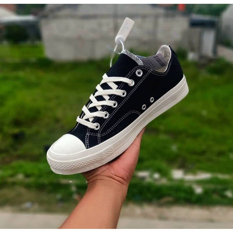 SEPATU CONVERSE 70s LOW CT RAINBOW BLACK WHITE