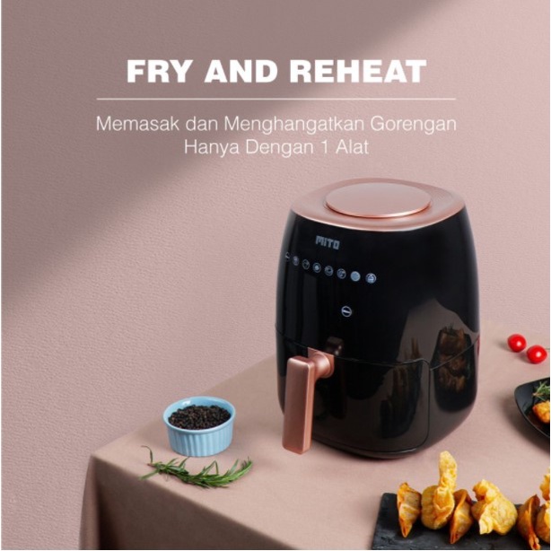 Digital Air Fryer Mito Mitochiba Digifry AF2 3 Liter Low Watt AF-2