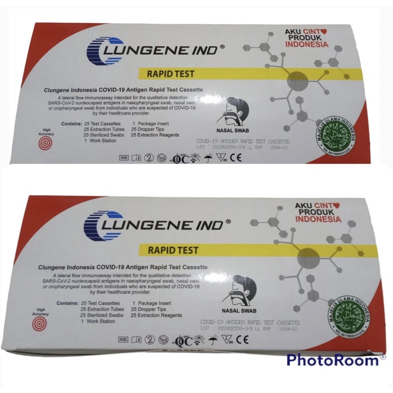 lungene merah putih swab test akd