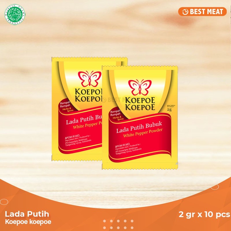 

Lada Putih Bubuk Sachet