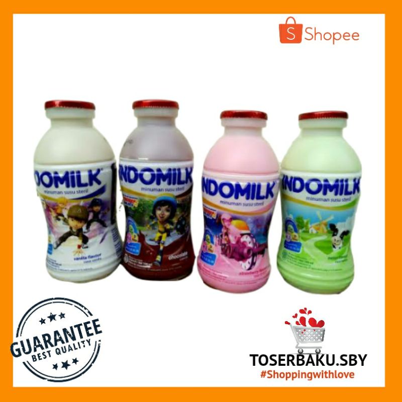 

Indomilk Susu 190ml All Variant / Susu Segar / Fresh Milk / Susu murah / Agen Surabaya