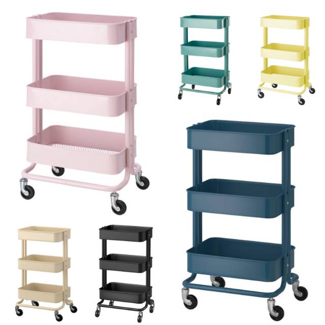Troli Serbaguna RASKOG IKEA Size 35x45x78cm Bahan Troli Serbaguna RASKOG IKEA Size 35x45x78cm Bahan