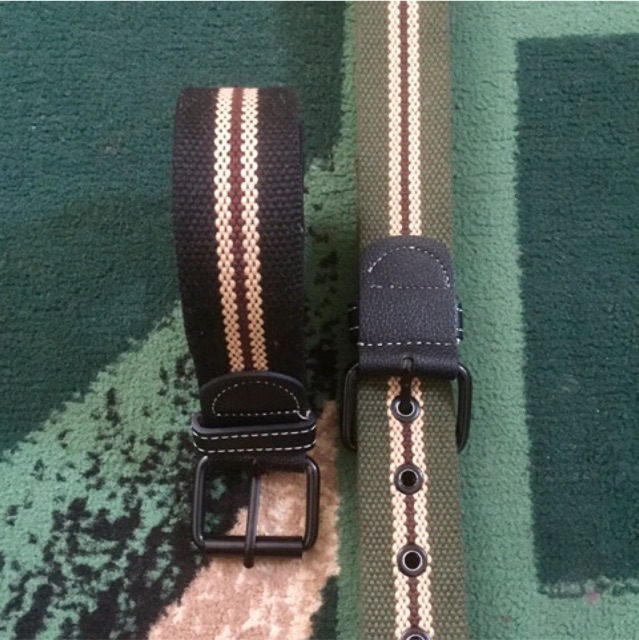 [[antonHilmanto]] gesper pria remaja katun jarum lubang #ikatpinggang #gesper #talipinggang #menbelt