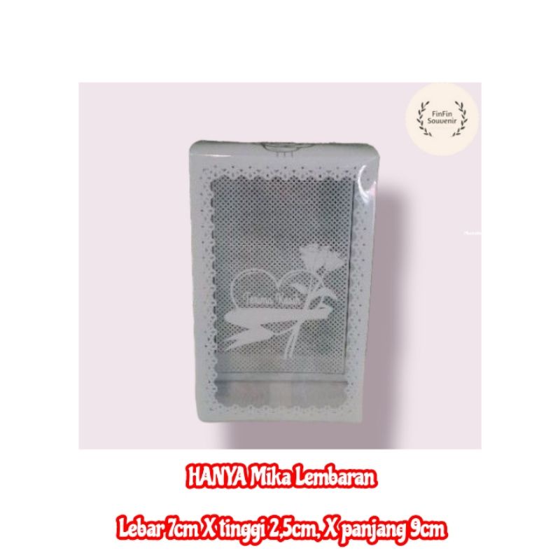 Kemasan Mika Untuk Souvenir Mangkok Daun