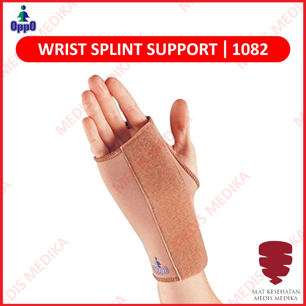 Oppo Wrist Splint Support 1082 Wirstband Dekker Sarung Pelindung Tangan Deker