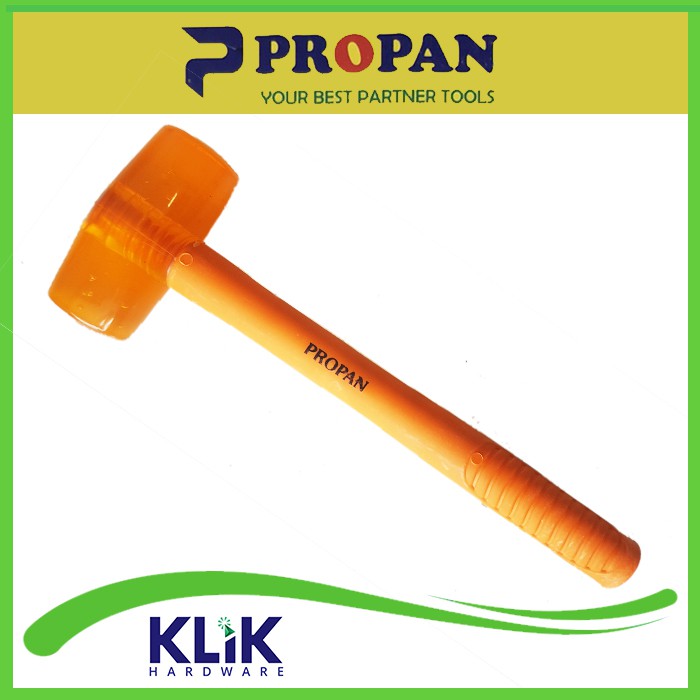 Propan Palu Karet 16 oz Orange Nylon 2 Sisi