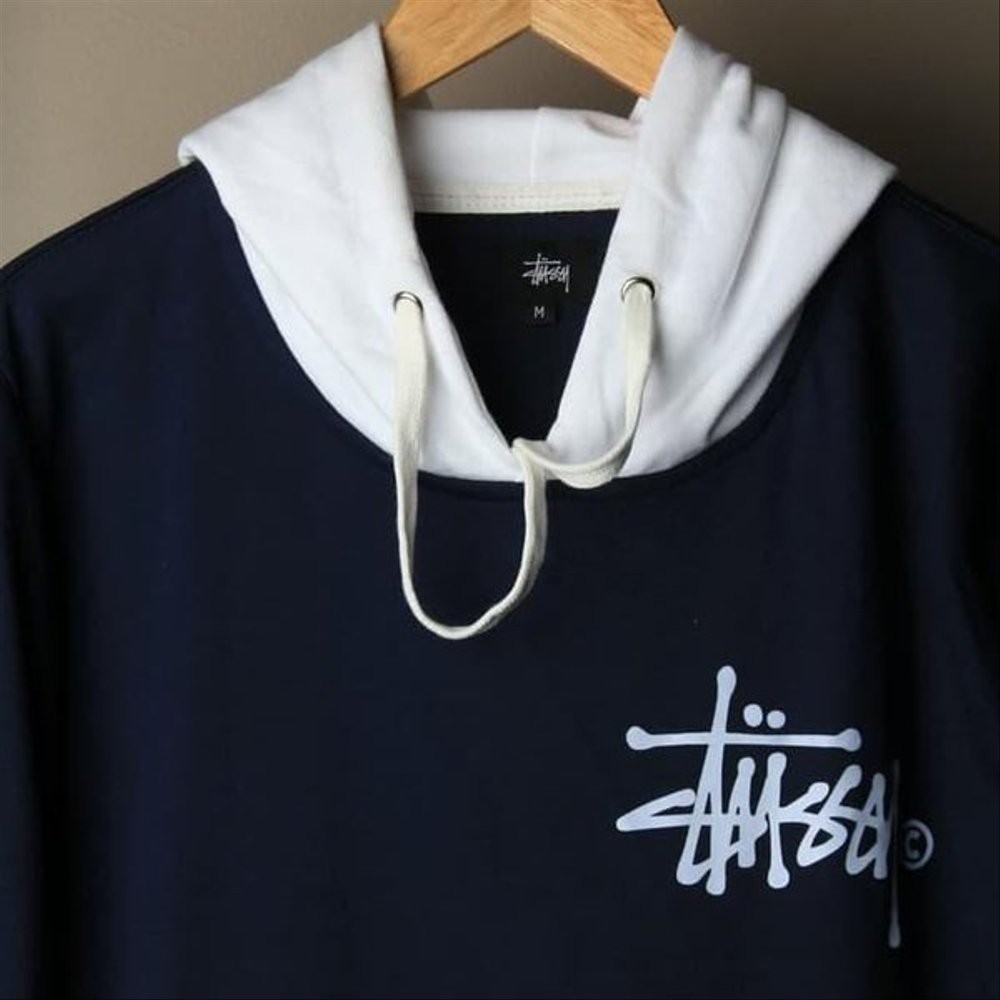SWEATER HOODIE STUSSY TWO TONE NOT GxxCI BAPE OFF WHITE SUPREME AAPE e disigrosir