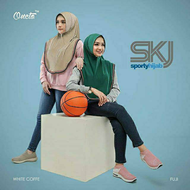 Alny Hijab - Jibab Sport Murah /Jilbab Lycra Instan Jokowi /Addiba Serpol