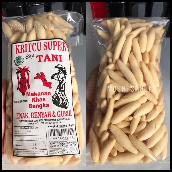 

Kritcu Super Telur Cumi Cap Tani 250Gr Asli Bangka / Stick Cumi Halal