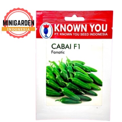 CABAI FANATIC PACK KECIL 25 BIJI Benih Bibit Cabe Jalapeno Hibrida  cabai hijau F1 unggul known you seed