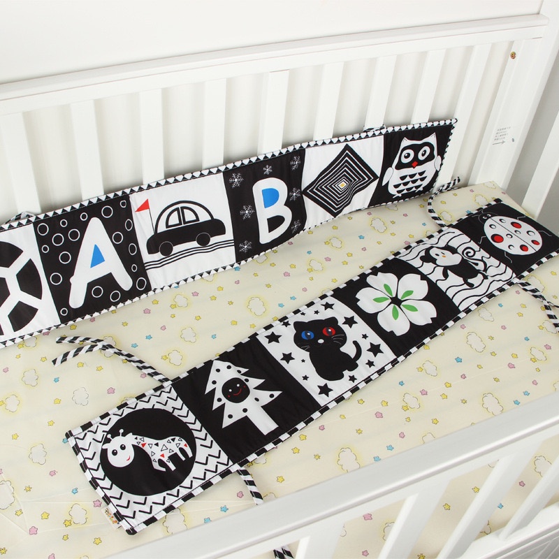 BABY SOFT BOOK HANGING BED | Bumper baby box bayi | pinggiran tempat tidur bayi | bumper bad | soft book | buku kain edukasi bayi