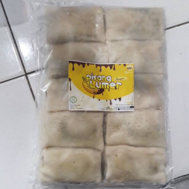 

Pisang lumer dapur una isi 10 only semarang via gosend