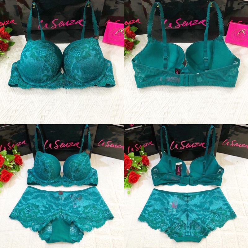La Senza Original Bra Set Beyond Sexy Gel Push Up Size 32C/S 36C/XL 11187457