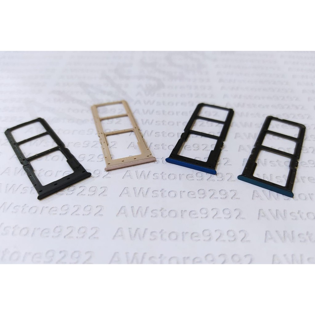 Slot Tempat Dudukan Kartu Simcard Sim card Lock Simtray Sim Tray Realme 5 Realme 5s