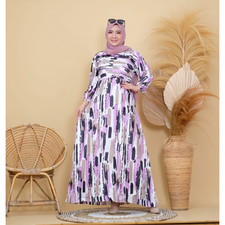 HOMEY DRESS GAMIS DEYA BAHAN KATUN (etalase 3)