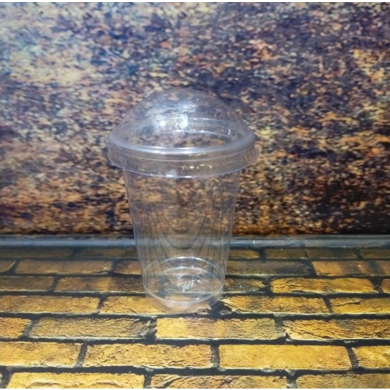 gelas puding baby cup/cup puding sip 120ml+lid Dom