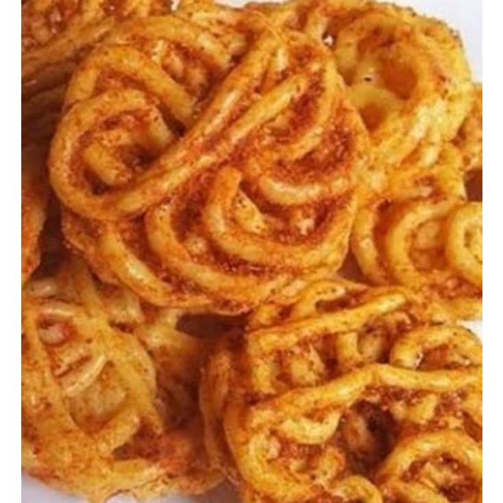 

Kerupuk mini pedas gurih 150g / kerupuk balado mini / snack kerupuk mini / jajanan enak murah / cemilan home made