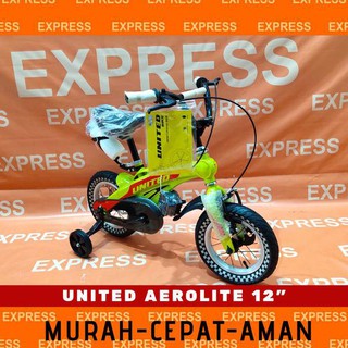 JNT COD SEPEDA  ANAK  UNITED  AERO  LITE BMX 12  NEW NEW Kode 