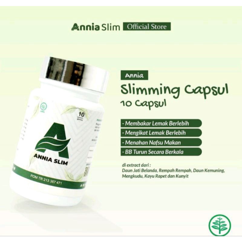 CAPSUL ANNIA DIET 10HARI DIET HERBAL LEMAK BADAN